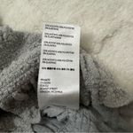 Urban Outfitters Silver Glittery Shay Puff Sleeve Smocked Crop Top - Size Large Photo 3