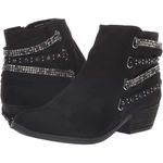 Not Rated  Black Studded Ankle Boots Photo 0
