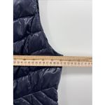 Talbots  Puffer Down Vest Woman's Size Large Navy Quilted Outdoor Photo 7