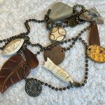 Necklaces bohemian boho chain stones beads Photo 6