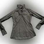 Champion Heather Gray Semi-Fitted Quarter-Zip Photo 0