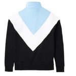 FILA NWT  Women's Ekanta 1/4 Zip: Black, Pale Blue, White L Photo 2