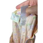 Susan Bristol Susan Bristol Y2K Floral Print Button Front Pink Maxi Aline Skirt Large Photo 7