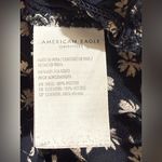 American Eagle Outfitters Dark Floral Blouse Photo 4