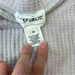 FOR THE REPUBLIC Purple Long Sleeve Scoop Neck Top Size M Photo 4