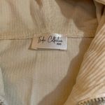 INDIE Collection Cropped Corduroy White Ivory Hooded JACKET Size S Small Photo 4