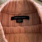 American Eagle cropped soft blush pink long sleeved sweater size small Photo 1