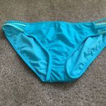 Catalina  Women's Juniors Lined Swim Bikini Bottom 1-Piece Size Medium Blue Photo 0