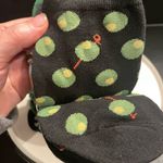 Kate Spade Green Black Crew Socks Set of 3 New Photo 2