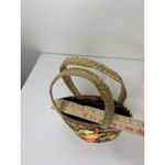 Vintage TIGGER Woven Wicker Rattan Straw Handbag Tote Purse Bag Basket Boho Photo 11