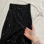 Boutique NWT Black Sequin Skirt Photo 9