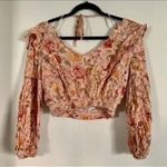 American Eagle  Outfitters Floral Crop Top Photo 1