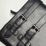 Cole Haan Z27118* Nike Air Jalisa Tall Leather Heel Boots Black S-441 Sz 7 B Photo 4