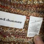 Alfred Dunner Open Front Sweater Cardigan Neutral Tone Women’s Sz Large Metallic Brown Photo 2