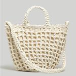 Madewell Crocheted Shoulder Beach Bag Photo 0