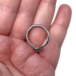 Vitaly “Perimeter” Silver Stainless Steel Size 7 Ring Streetwear Barbed Wire Photo 3