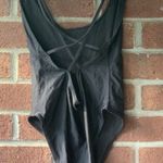 High Leg Nauti Crew One Piece Bathingsuit Black Size M Photo 1
