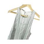 Joie  Womens Brighton Blouse Top Size S White Gray Print Silk Sleeveless100% silk Photo 2