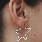 SheIn COSMIC STAR HOOP EARRINGS Photo 3