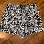Primark Black White Floral Patterned Shorts with skirt skort from NWT  Cares 10 Photo 1