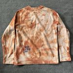 Nike  From Beaverton with Love Orange Tye Dye Crew Neck Sweatshirt Sz XL Daisy Photo 5