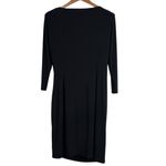 Lauren Ralph Lauren Black 3/4 Sleeve V Photo 1
