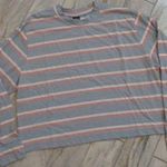 Wild Fable New women's medium blue/pink/white long sleeve top Photo 0