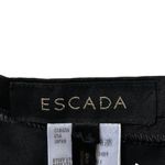 Escada Black Silk Trim Wool Blend Hi Photo 3