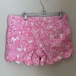 Lilly Pulitzer  She’s Like A Fox Buttercup Shorts, Size 4 Photo 0