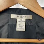 Vertigo Paris Vertigo Retro Style Belted Piping Detail Trench Coat in‎ Black White Size Medium Photo 2