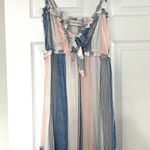 Ocean Drive Pink and Blue Summer Mini Dress Photo 0