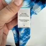 Young Fabulous and Broke  Womens Blue White Tie Dye Long Sleeve Malik Romper Size M Photo 12