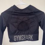 Gymshark NWOT  Black Flex Cropped Longsleeve Small Photo 4
