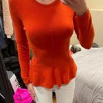 Antonio Melani Orange Sweater Photo 0