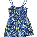 Cider NWT ~ Short Blue with Yellow Lemons Wrap SKORT Dress ~ Women's Size MEDIUM Photo 1