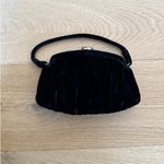 Garay Evening Bag Velvet Vintage Size Small Black Photo 4