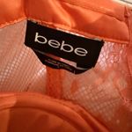 Bebe  Lace Corset Bustier Midi Dress Coral Pink NWT Size 6 Sold Out Photo 5