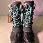 Khombu  Women's Winter Boots with Blue Laces Photo 4