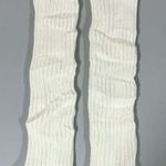 White Knit Leg Warmers 🤍 Size none Photo 0