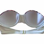 Roxy Bandeau Bikini Top White XS Photo 1