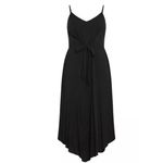 City Chic Women's Black Sara Jumpsuit Plus Size Women's Size M/18 NEW Pockets Photo 2
