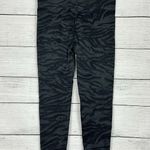 Gymshark Adapt Animal Seamless Leggings Black Grey Womens Size Medium Activewear Photo 5