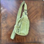 Free People Green Suede Sling Bag Photo 1