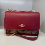 Coach Klare Crossbody Bag In Signature Canvas With Cherry Print cy689 Photo 6