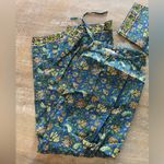Signals Idika Floral Print Cotton Pajamas Medium New Blue Photo 3