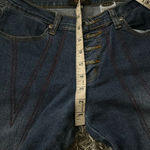A fun pair of retro disco style jeans Blue Size 6 Photo 10