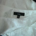 Lulus Lulu’s Radiant Intentions White Floral Pleated One-Shoulder Midi Dress size M‎ Photo 3