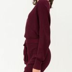 Love Tree Ribbed Balloon Sleeve Sweater Dress Photo 1