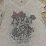Disney ’s Mickey and Minnie Mouse rhinestone t-shirt Photo 0