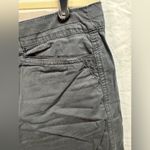 intro. | Women’s Flat Front Comfort Waist Cotton Black Shorts | Size 14 Photo 4